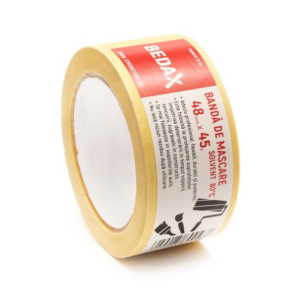 Bandă de Hârtie Solvent 80°C