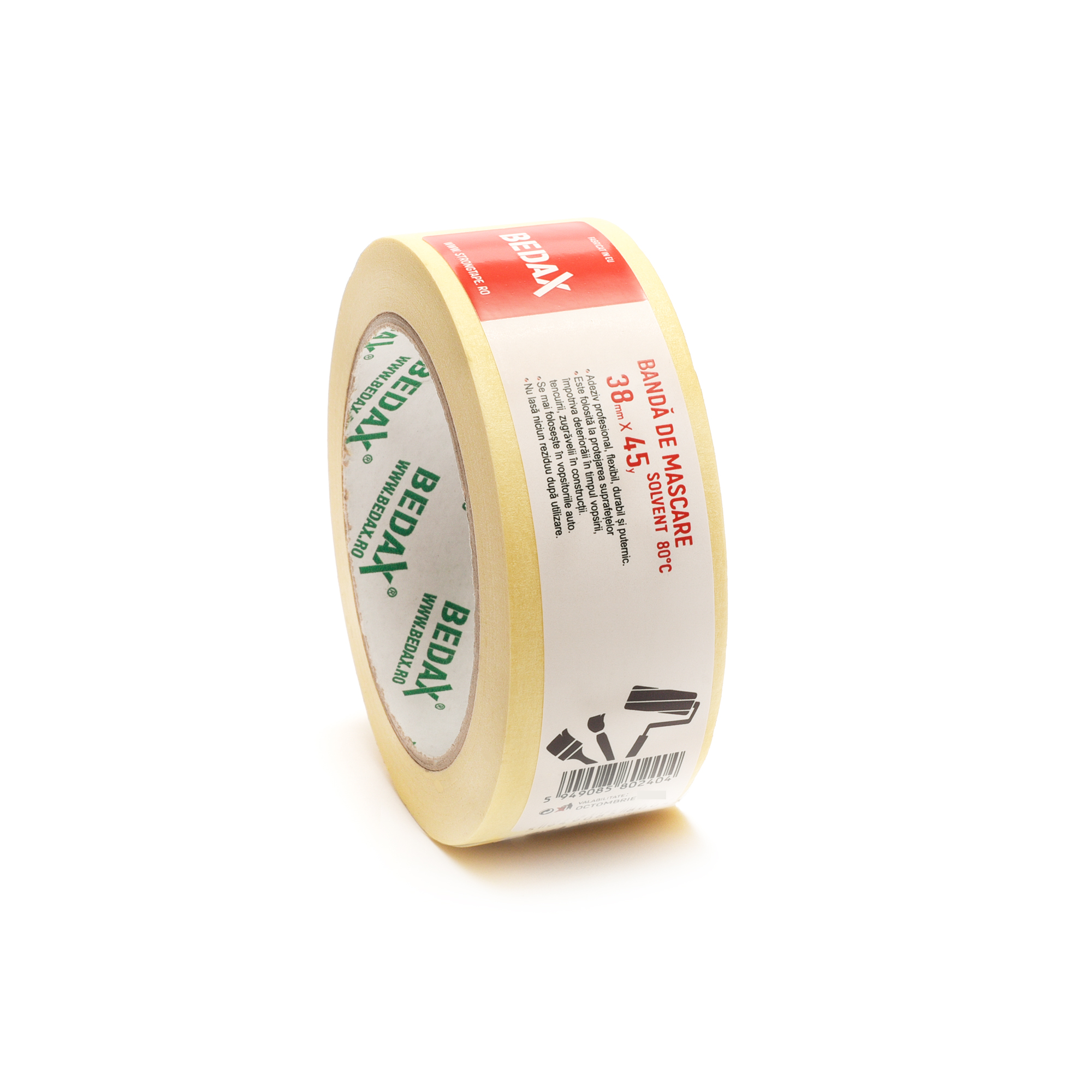 Bandă de Hârtie Solvent 80°C